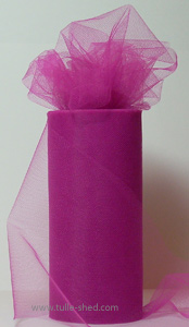 Fushia Tulle